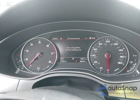 2015 Audi A6 2.0T Premium from USA, damaged, VIN WAUGFAFC4FN010575